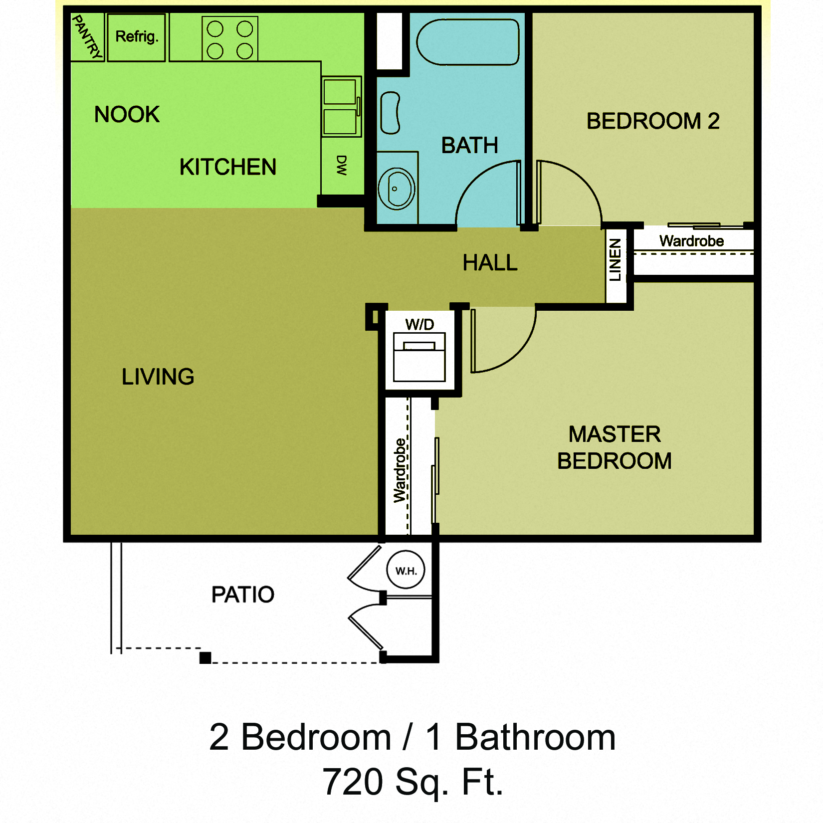 Floor Plans of Sierra Sunrise in Carmichael, CA