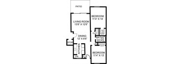 2/1 floor plan A