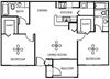 Two Bedroom-Two Bath