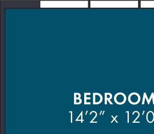 1 bedroom 1 bathroom Chenille Floorplan 1 bedroom 1 bathroom 878 Square-Foot Chenille Floorplan at Abberly Solaire Apartment Homes by HHHunt, Garner, North Carolina