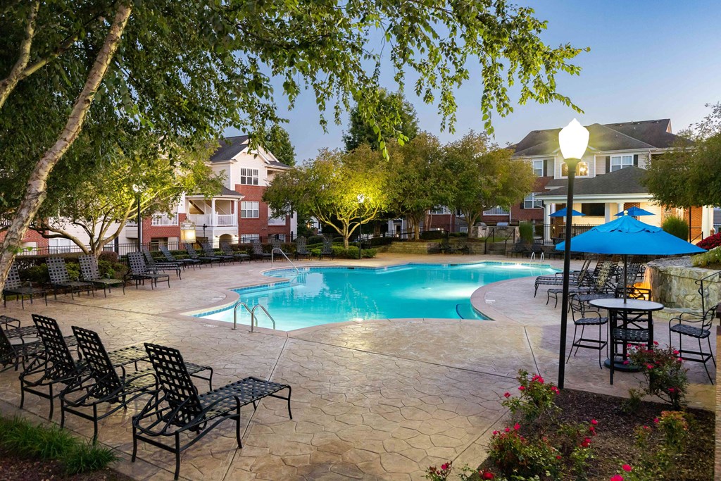 Pool View at Abberly Green Apartment Homes, North Carolina, 28117