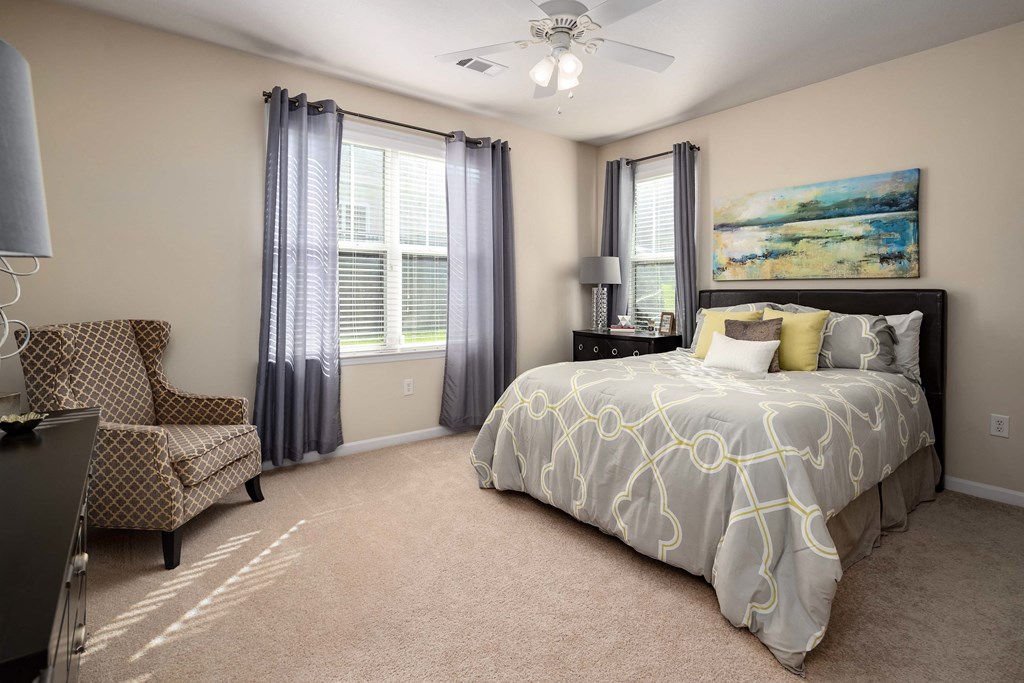 Gorgeous Bedroom at Abberly Green Apartment Homes, Mooresville, NC