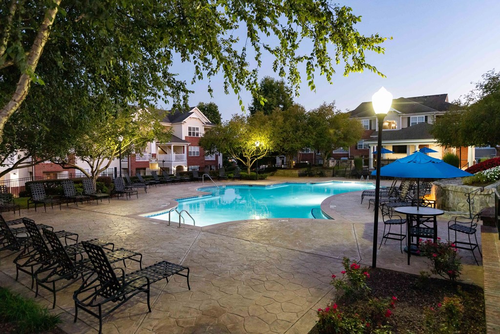 Swimming Pool With Relaxing Sundecks at Abberly Green Apartment Homes, Mooresville