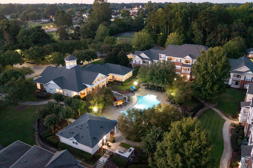 Aerial View Of Community at Abberly Green Apartment Homes, North Carolina, 28117