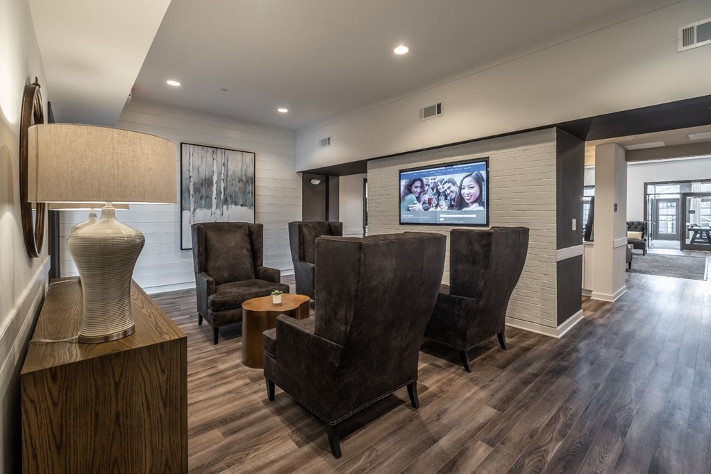 Conference Room In Business Center at Abberly CenterPointe Apartment Homes by HHHunt, Midlothian
