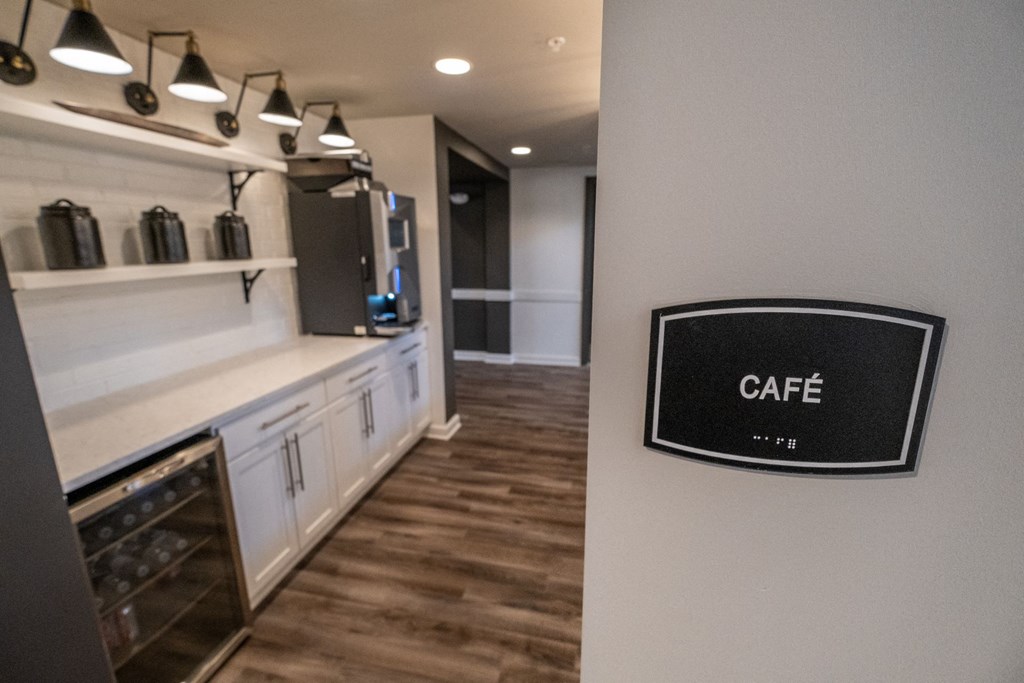 Cyber Cafe With Internet at Abberly CenterPointe Apartment Homes by HHHunt, Virginia