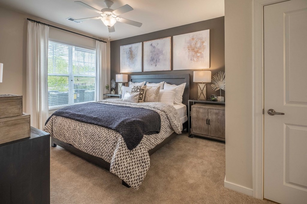 Large Comfortable Bedrooms Large Comfortable Bedrooms at Abberly CenterPointe Apartment Homes by HHHunt, Midlothian, 23114