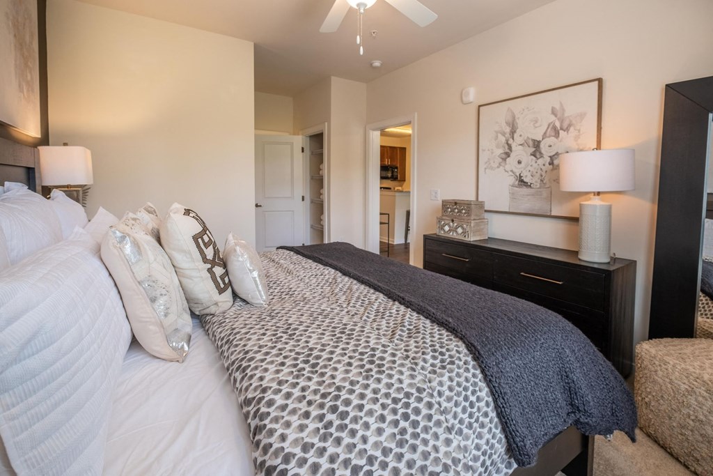 Lavish Bedroom at Abberly CenterPointe Apartment Homes by HHHunt, Midlothian, Virginia