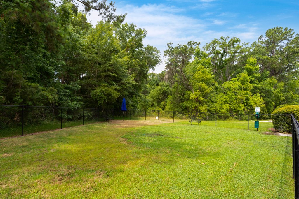 Dog Park for Your Four Legged Friends at Abberly Pointe Apartment Homes by HHHunt, Beaufort, SC, 29935