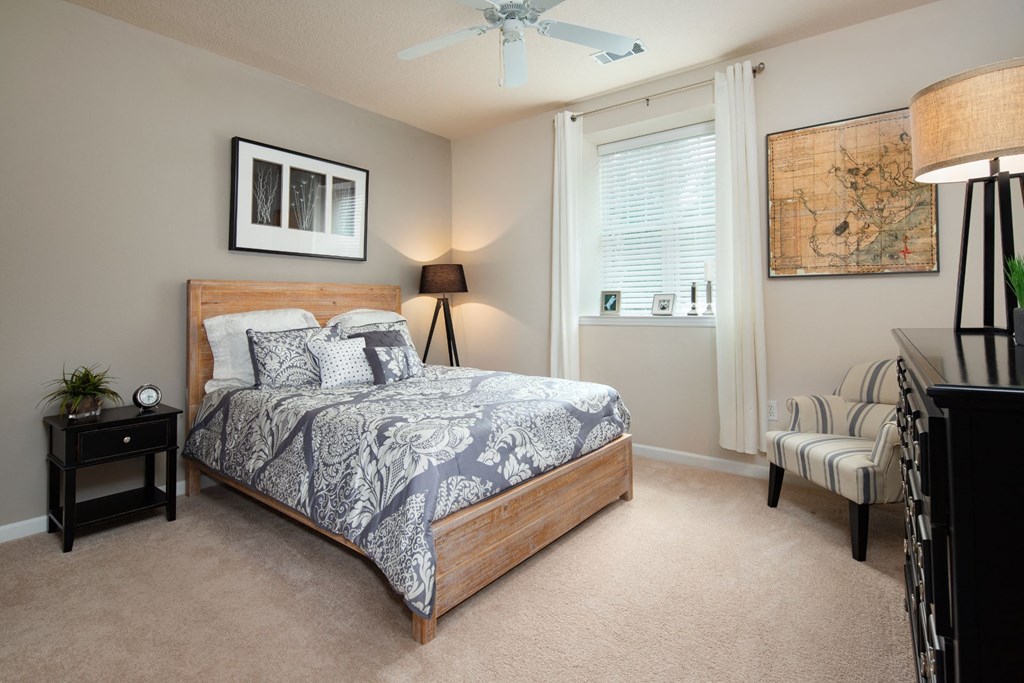 Well Appointed Bedroom at Abberly Pointe Apartment Homes, Beaufort, SC
