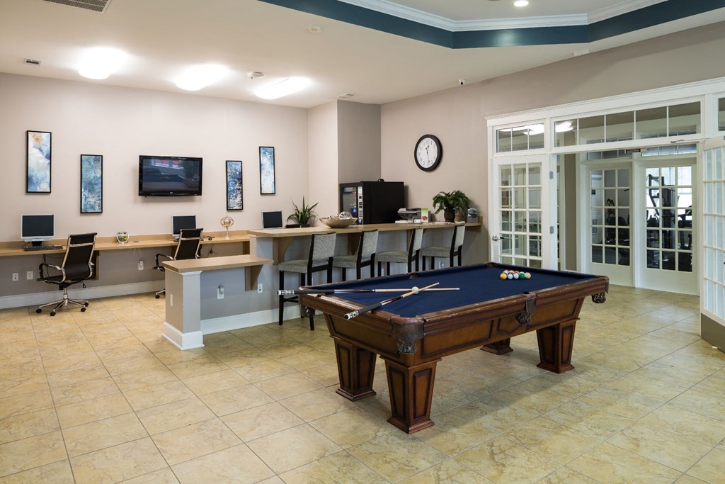 Multipurpose Activity Room at Abberly Pointe Apartment Homes, Beaufort by HHHunt, South Carolina