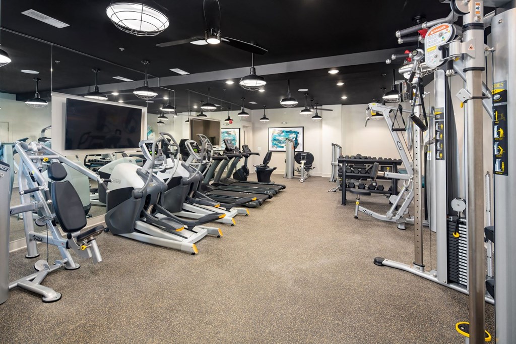 Adrenaline Cardio and Strength Studio at Abberly Solaire Apartment Homes, Garner, 27529