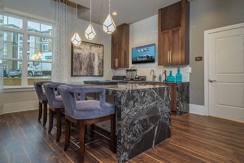 Eat-In Kitchens at Abberly at Southpoint Apartment Homes by HHHunt, Fredericksburg, 22407