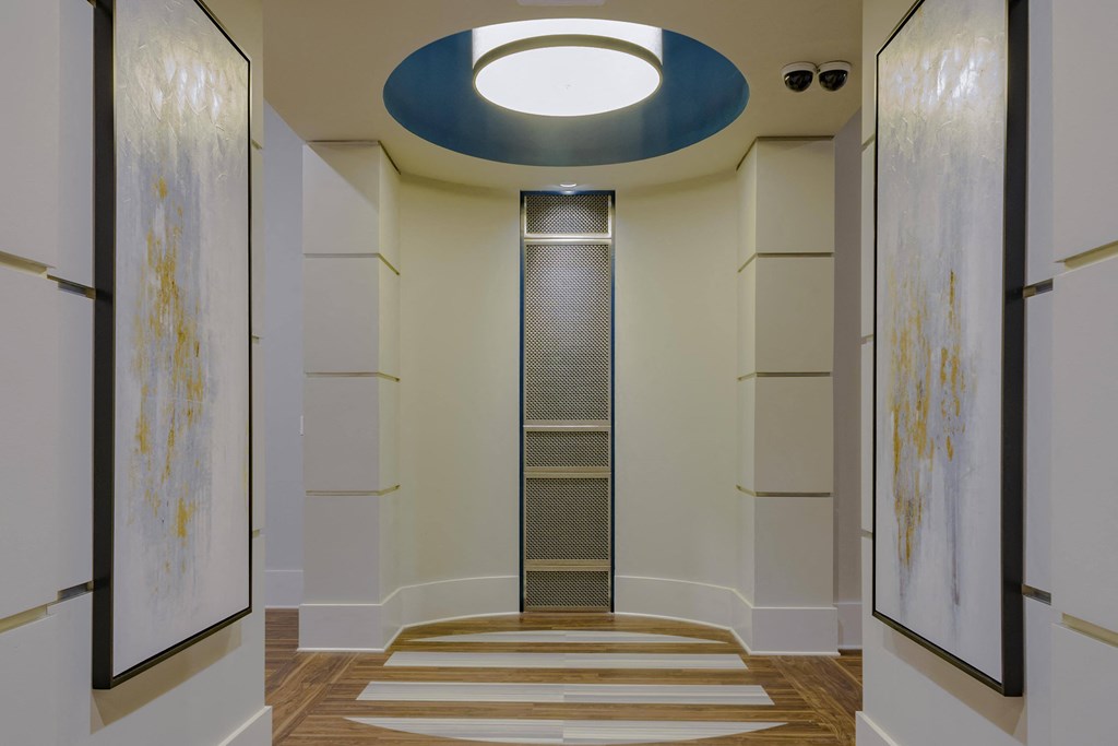 Magnificent Hallway at Abberly at Southpoint Apartment Homes by HHHunt, Fredericksburg, VA, 22407