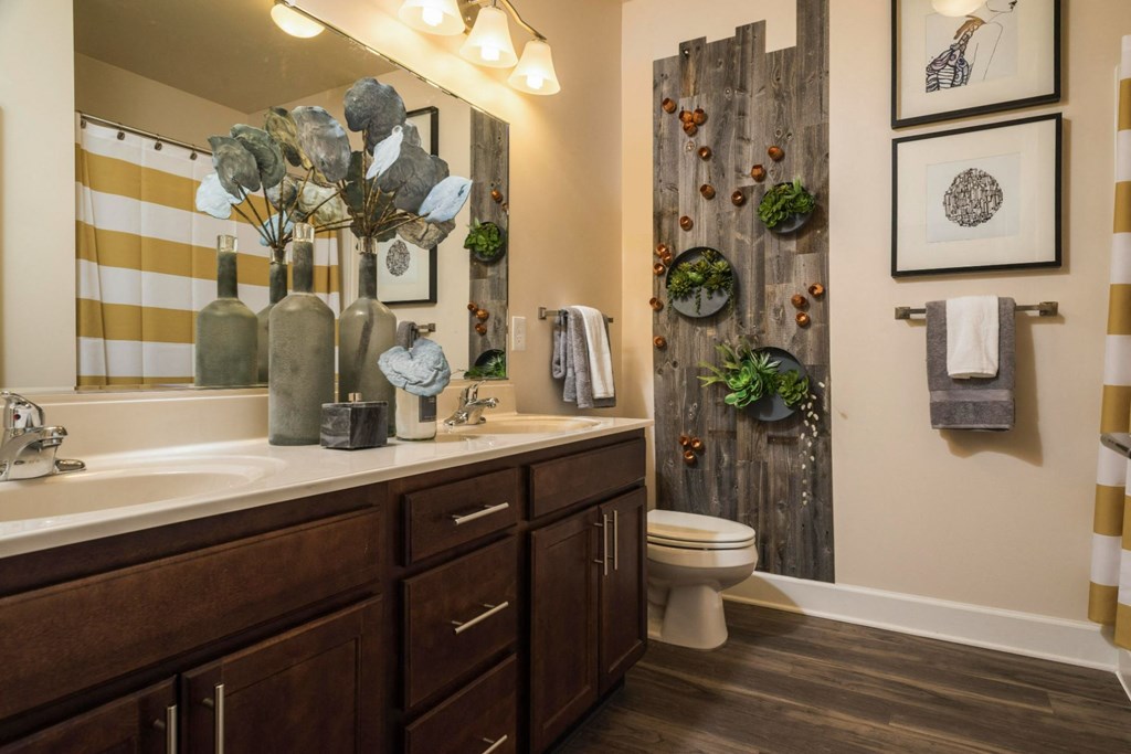 Bathroom Accessories at Abberly at Southpoint Apartment Homes by HHHunt, Virginia, 22407