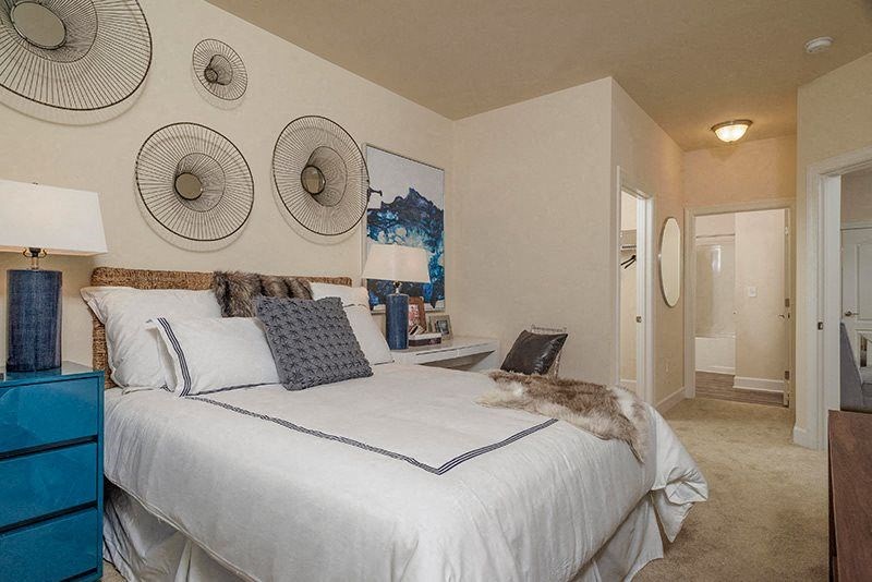 Spacious Bedroom With Closet at Abberly at Southpoint Apartment Homes by HHHunt, Fredericksburg, VA