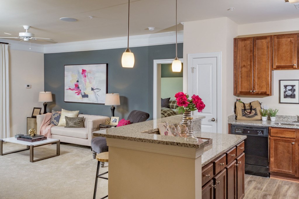 Granite Countertop Kitchen at Abberly Square Apartment Homes, Waldorf, Maryland