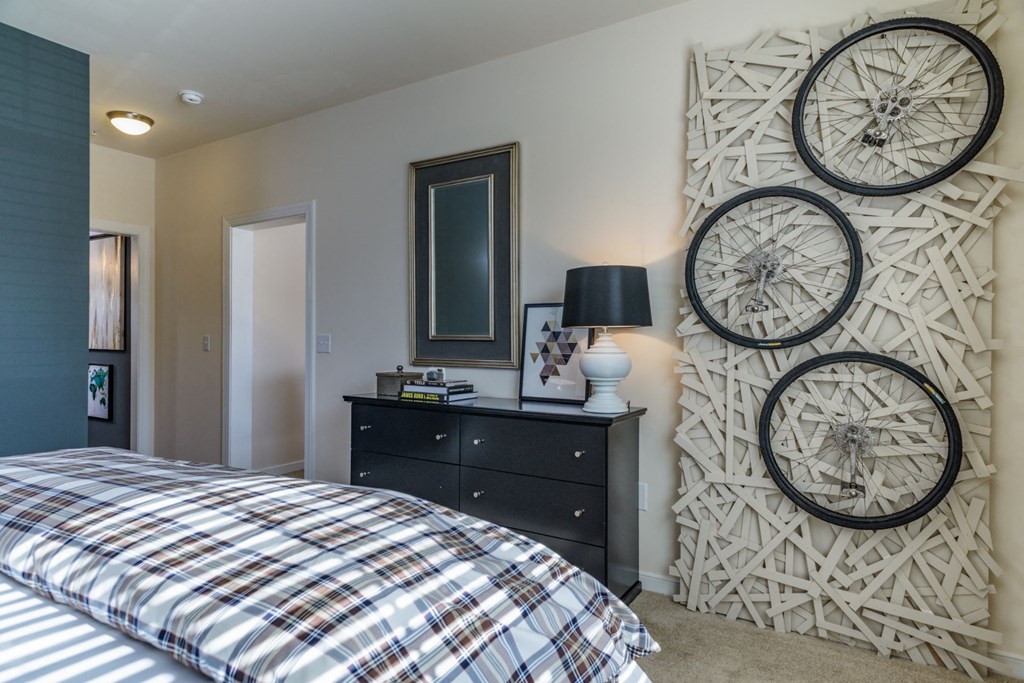 Bright Bedroom at Abberly Square Apartment Homes, Waldorf, MD, 20601