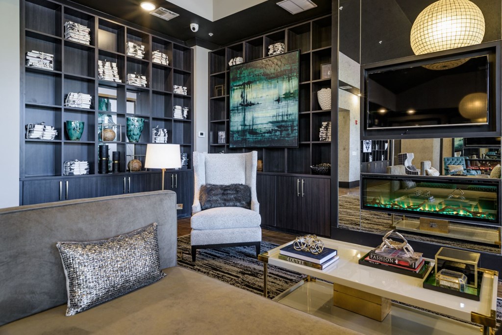 Relaxing Lounge Chairs at Abberly Square Apartment Homes, Waldorf, MD