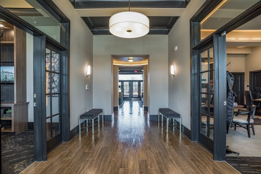 Large Hallways at Abberly Square Apartment Homes, Waldorf