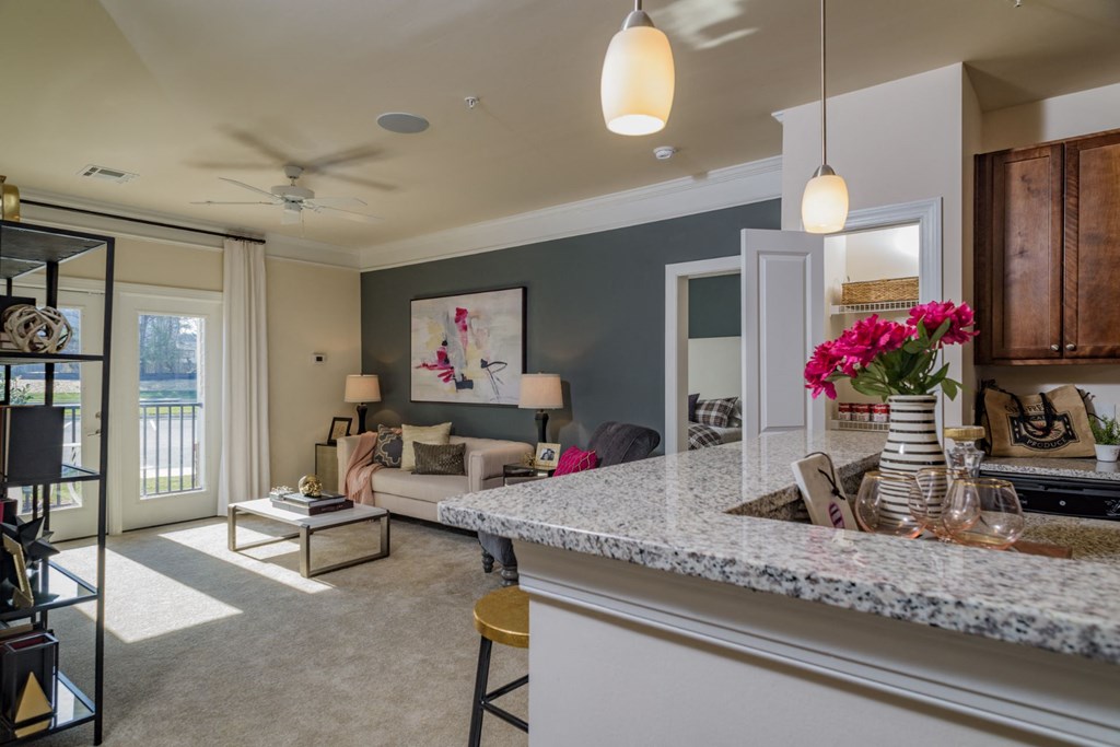Modern Lightning In Kitchen at Abberly Square Apartment Homes, Waldorf, MD, 20601