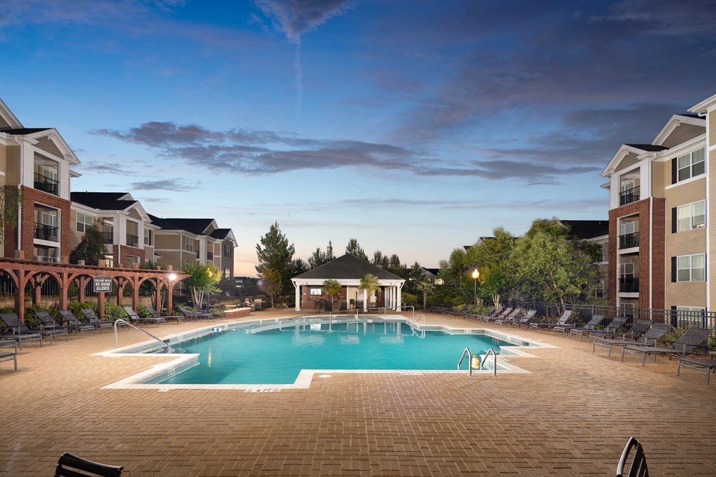 Invigorating Swimming Pool at Abberly Village Apartment Homes, West Columbia, SC, 29169