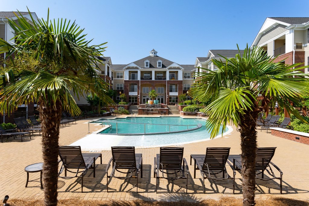 Breathtaking Pool View at Abberly Village Apartment Homes by HHHunt, West Columbia, South Carolina