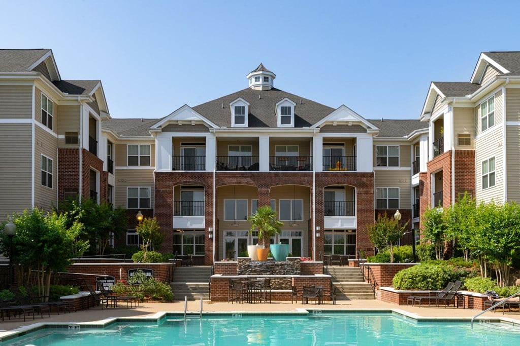 Property Overview With Pool at Abberly Village Apartment Homes by HHHunt, West Columbia, 29169