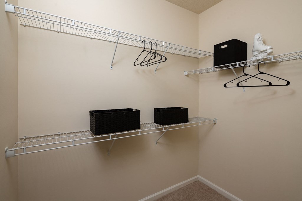 Walk-In Closet at Abberly Village Apartment Homes by HHHunt, West Columbia
