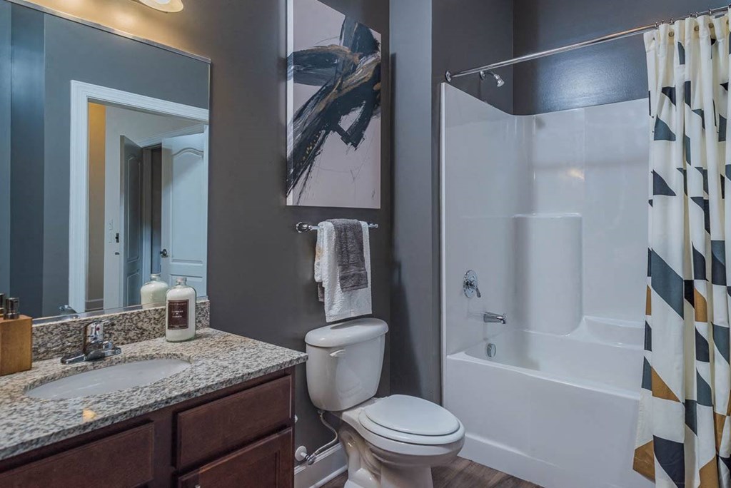 Oversize Garden Tubs at Abberly Waterstone Apartment Homes by HHHunt, Stafford, VA, 22554