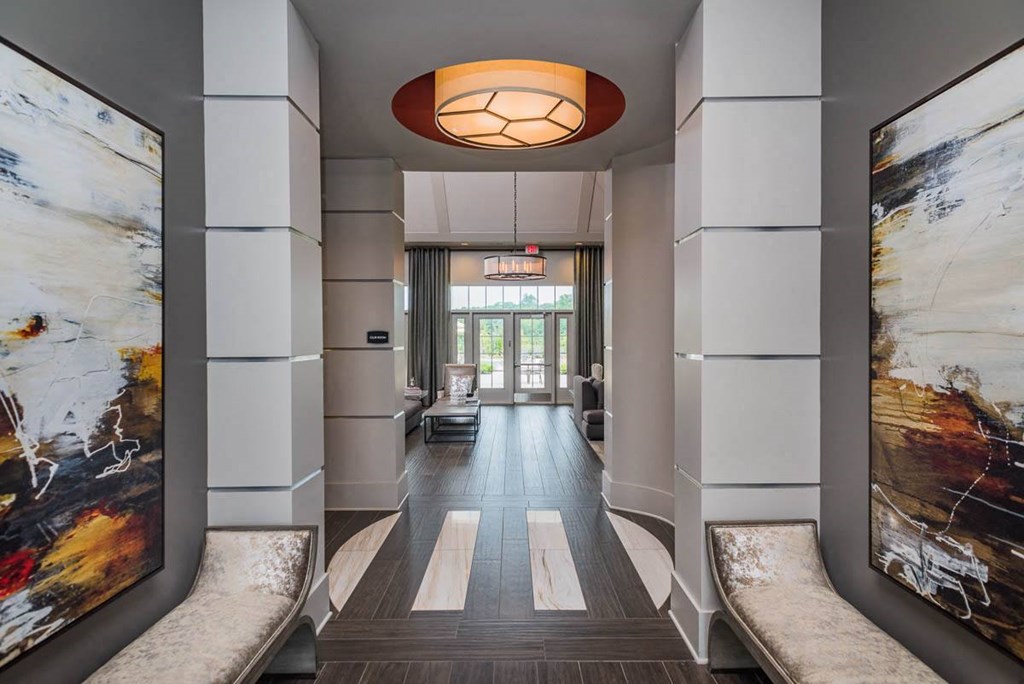 Majestic Hallway at Abberly Waterstone Apartment Homes by HHHunt, Stafford, VA