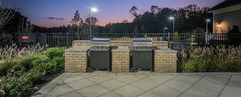 BBQ Grills at Abberly Waterstone Apartment Homes by HHHunt, Stafford