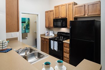 Fully Equipped Kitchen Fully Equipped Kitchen at Abberly at West Ashley Apartment Homes by HHHunt, South Carolina - Photo Gallery 3