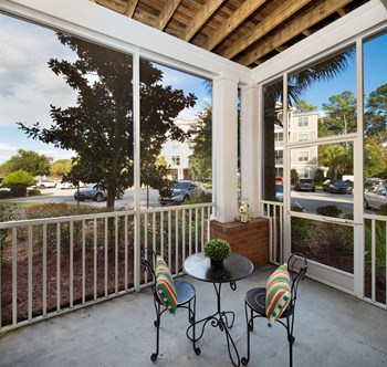 Screened Porches for Relaxing Evenings Screened Porches for Relaxing Evenings at Abberly at West Ashley Apartment Homes by HHHunt, Charleston, SC, 29414 - Photo Gallery 5