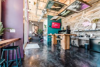 Coffee Lounge at Abberly Noda Vista Apartment Homes, North Carolina, 28206