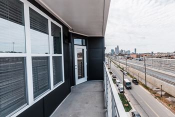 Spacious Balcony at Abberly Noda Vista Apartment Homes, Charlotte