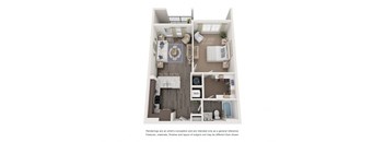 a floor plan of the villas at houston levee west apartments in cordova,