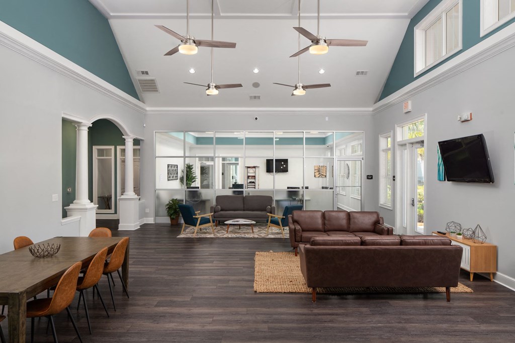 Fitness training at Abberly Chase Apartment Homes, Ridgeland