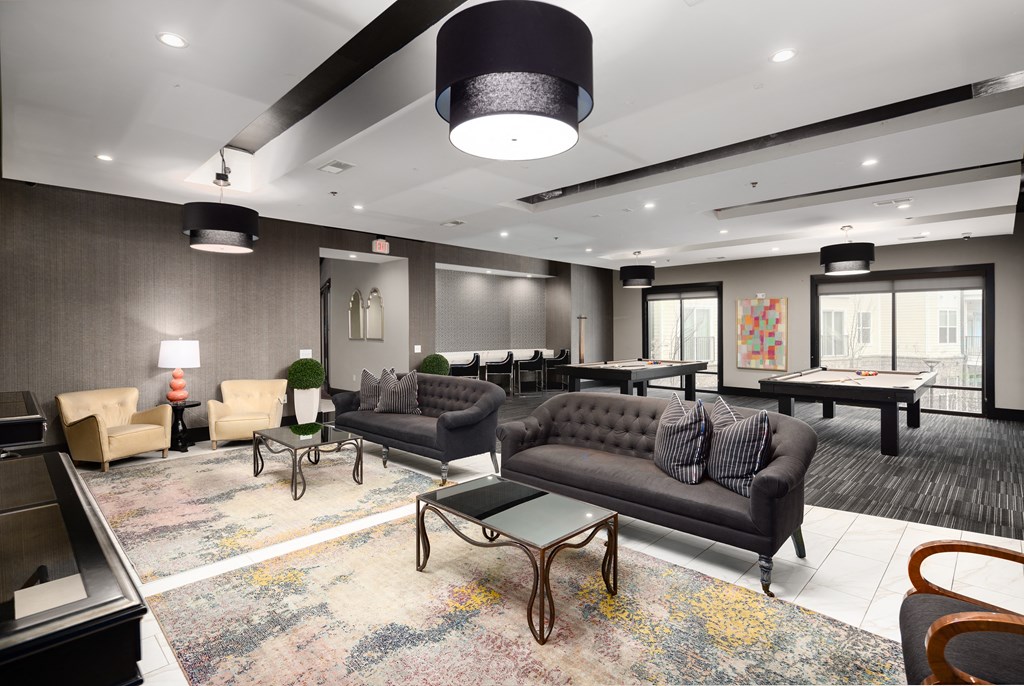 Common Room at Abberly Onyx Apartment Homes, Decatur