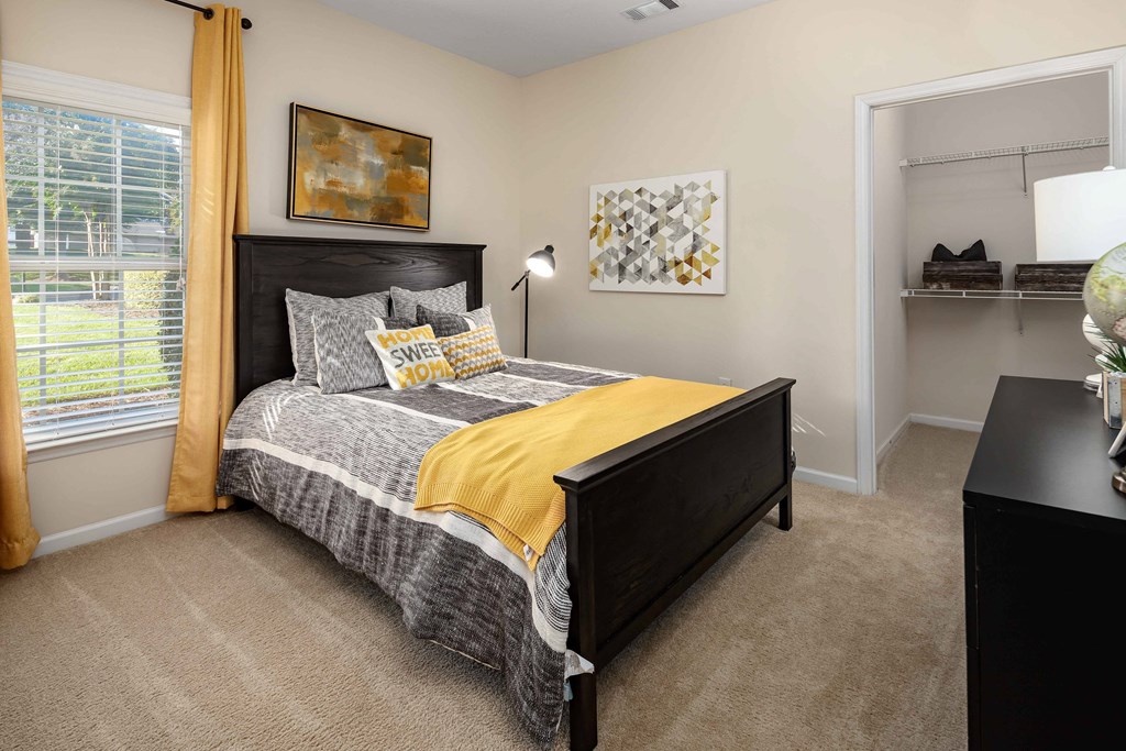 Spacious Bedrooms at Abberly Woods Apartment Homes, Charlotte