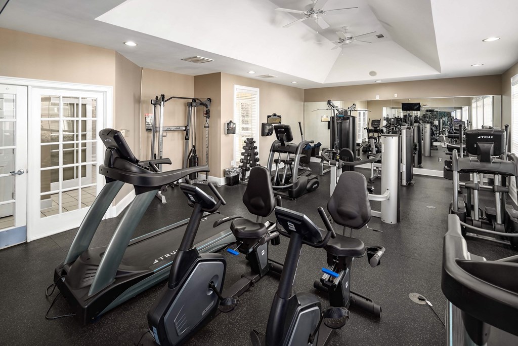 Cardio Machines at Abberly Woods Apartment Homes, North Carolina