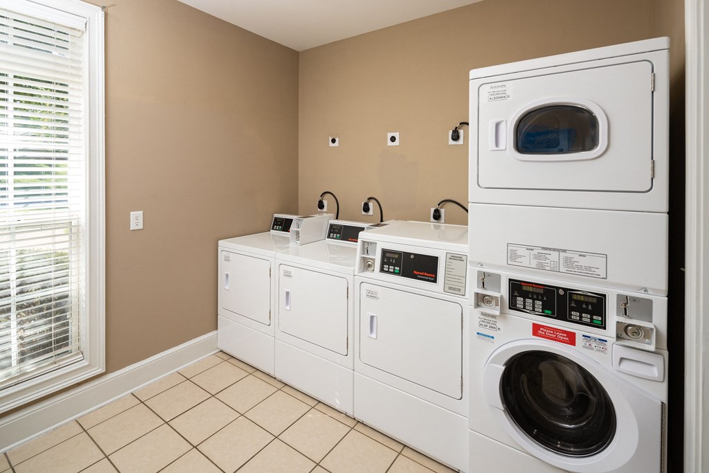 On Site Laundry Facilities at Abberly Woods Apartment Homes, NC 28216