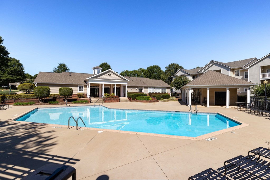Outdoor Pool at Abberly Woods Apartment Homes, Charlotte, NC