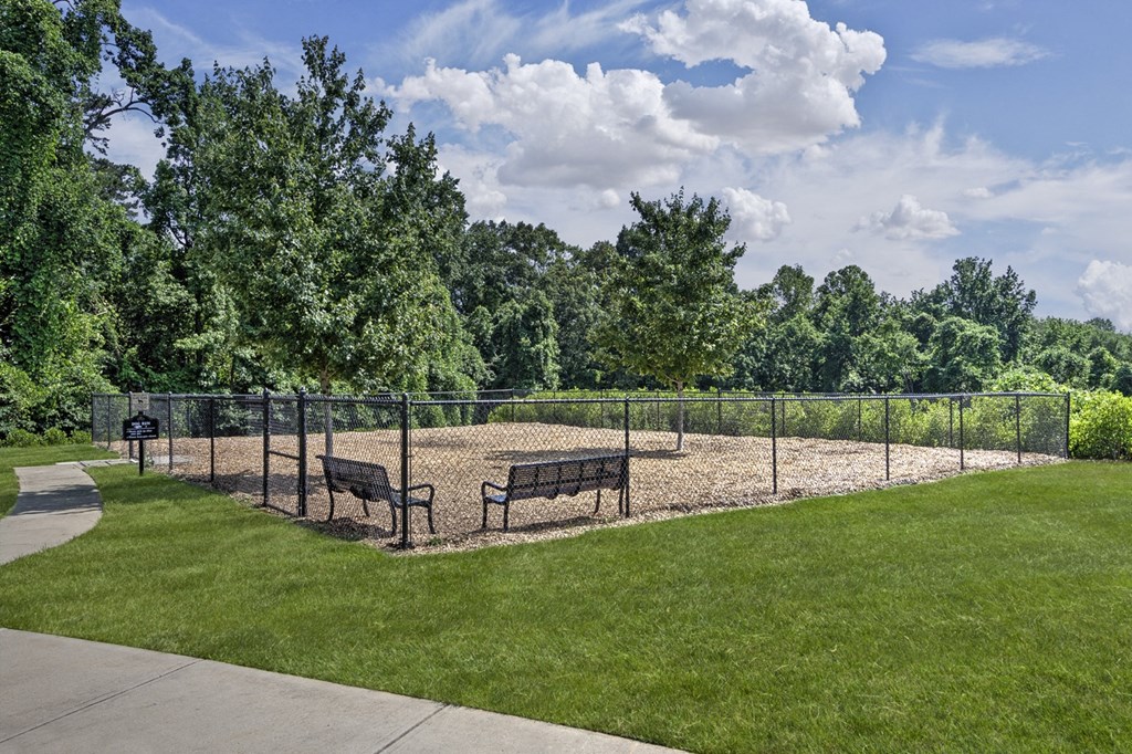 On Site Dog Park at Abberly Woods Apartment Homes, North Carolina