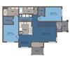 San Marco I Floor Plan San Marco I Floor Plan at Abberly Square Apartment Homes, Waldorf, MD, 20601