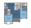 Times Floor Plan Times Floor Plan at Abberly Square Apartment Homes, Waldorf, MD