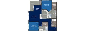 the floor plans of a floor plan of a roommates house