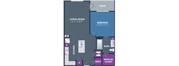 a floor plan of a roommates roommates living room and bedroom