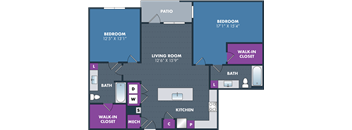 the blueprint of a roommates roommates living room floor plan