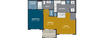 a blueprint of a floor plan of a house